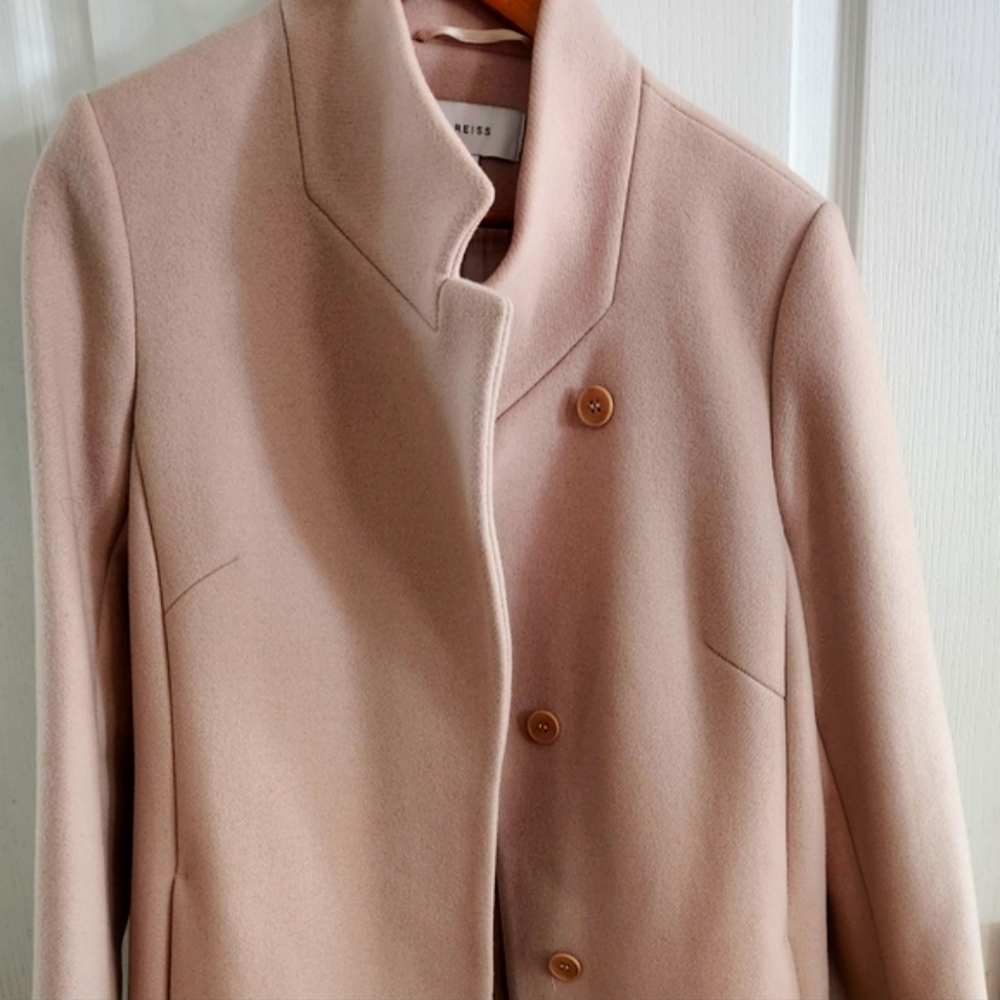 Reiss Spring Wool Blend Coat